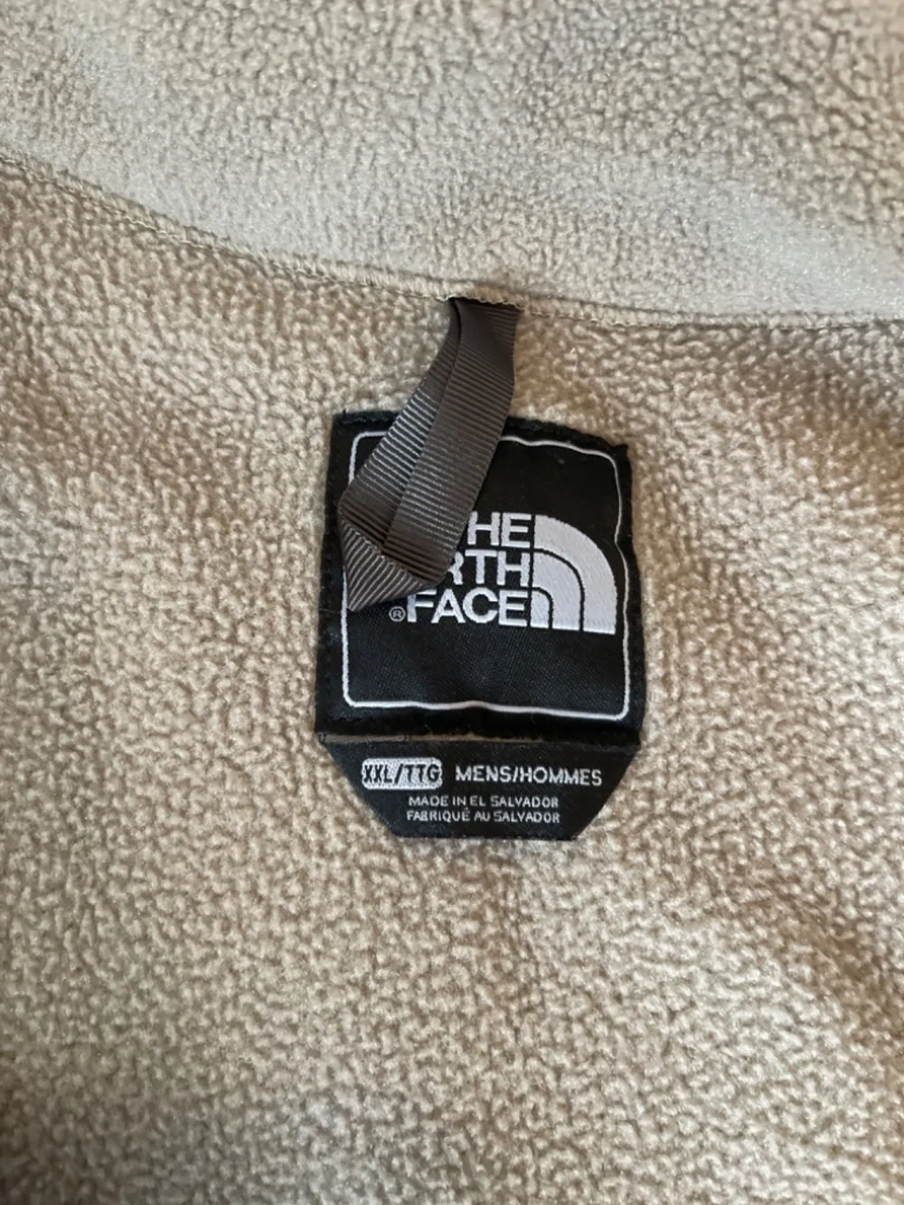 The North Face Men’s Gray & Beige Colorblock Fleece Jacket Size XXL